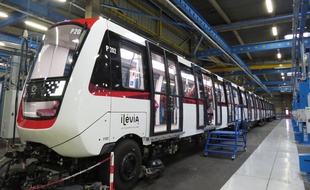 Le futur métro de Lille de 52 m, construit par Alstom.