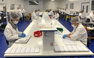 Implantée à Guipry-Messac au sud de Rennes, la société NG Biotech emploie 120 personnes.