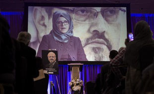 Hatice Cengiz, la fiancée du journaliste saoudien Jamal Khashoggi
