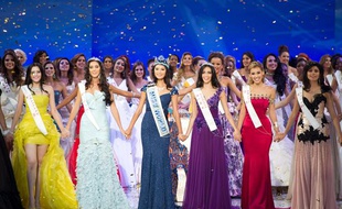 Les finalistes du concours Miss Monde 2012.
