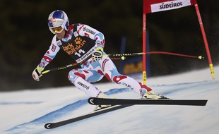 Le Français Alexis Pinturault lors du SUper-G de Val Gardena, le 20 décembre 2014.