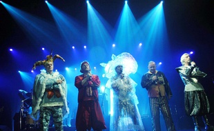 Le groupe Tri Yann au festival interceltique de Lorient.