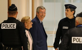 Les époux Balkany lors de leur procès le 13 septembre 2019.
