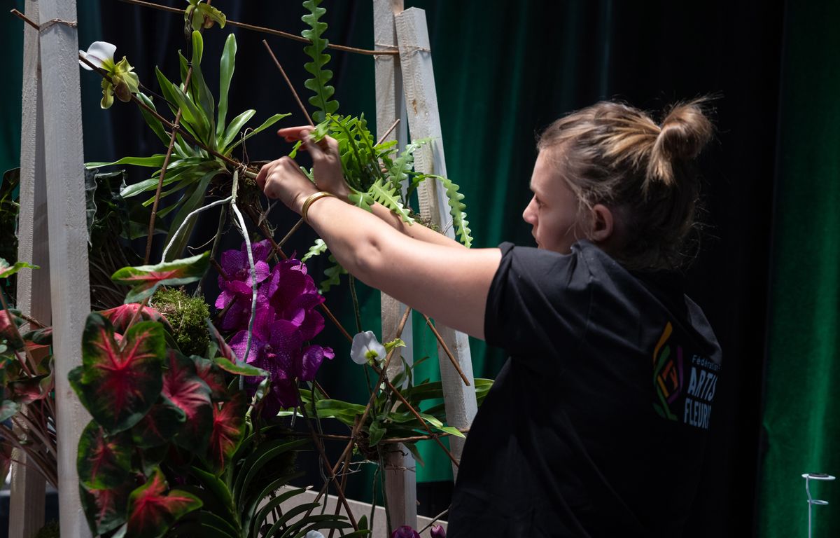 Qui est Avril Aillot, la meilleure jeune fleuriste de France ?