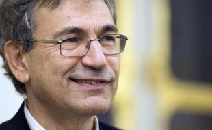 L'écrivain et prix Nobel de littérature turc Orhan Pamuk, le 29 octobre 2014 à Paris