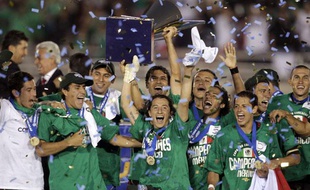 Le Mexique, vainqueur de la Gold Cup, le 26 juin 2011