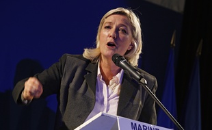 La présidente du FN, Marine Le Pen.