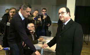 Régionales 2015: François Hollande a voté à Tulle