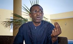Le chanteur et opposant sénégalais Youssou Ndour, le 4 février 2012.