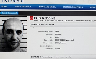 Redoine Faïd - Interpol