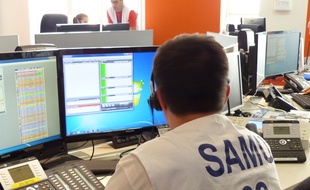 Un centre d'appels du Samu (image d'illustration).