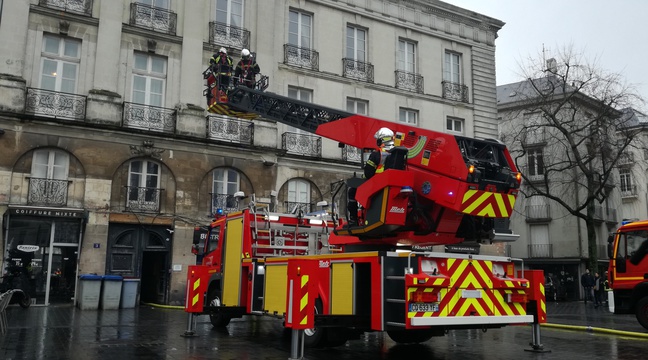 Nantes : Pourquoi les pompiers débarquent en nombre à Bouffay ce matin