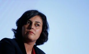 La ministre du Travail, Myriam El Khomri, lors d'une conférence de presse à Paris, le 3 février 2016