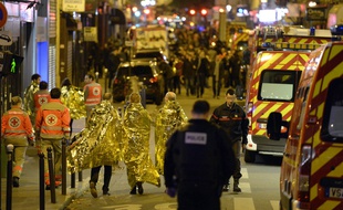 Rue Oberkampf, à Paris, dans la nuit du 13 au 14 novembre 2015.