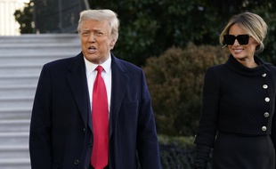 Donald Trump a quitté la Maison Blanche ce mercredi.