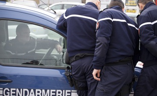 Illustration. Les gendarmes mènent l'enquête.