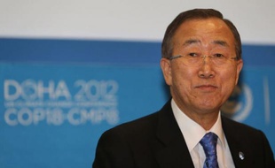 Le monde vit une "crise" climatique qui "menace nos économies, notre sécurité et le bien-être de nos enfants", a déclaré mardi à Doha le secrétaire général de l'ONU en appelant à "un fort engagement" des pays présents à la conférence sur le climat pour parvenir à un accord.