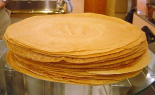 Des crêpes (illustration).