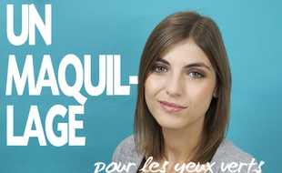 Un maquillage adapté aux regards d'émeraude.