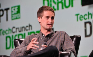 Evan Spiegel, le fondateur de l'application Snapchat.