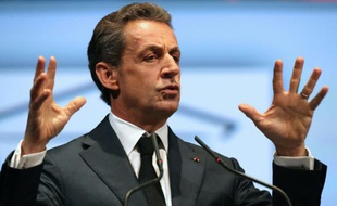 Nicolas Sarkozy aux Journées parlementaires des Républicains le 23 septembre 2015 à Reims