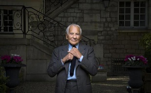 Jean d'Ormesson à Paris le 9 avril 2015