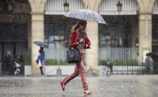 Vignes détruites, foyers privés d'électricité, inondations et toitures endommagées: de violents orages, parfois accompagnés d'énorme grêlons, se sont abattus sur l'ouest et l'Ile-de-France lundi matin, et onze départements de l'ouest étaient toujours placés en alerte orange dans la soirée.