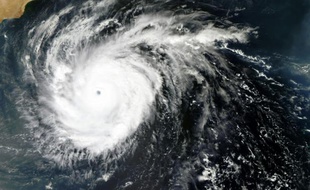 Une photo satellite de la NASA du cyclone Chapala le 30 octobre 2015