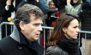 Aurélie Filippetti et Arnaud Montebourg, le 15 janvier à Paris.