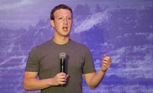 Le patron de Facebook, Mark Zuckerberg.