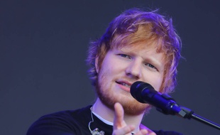 Le chanteur Ed Sheeran