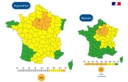 Violents orages en approche, 14 départements placés en vigilance orange