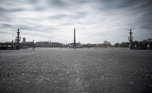 Paris au sixième jour de confinement.