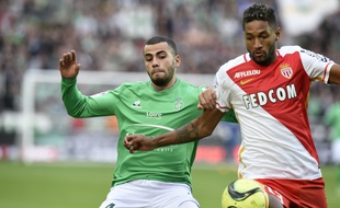 Ici au duel avec le Brésilien Wallace, Oussama Tannane a posé d'énormes problèmes à la défense monégasque ce dimanche.