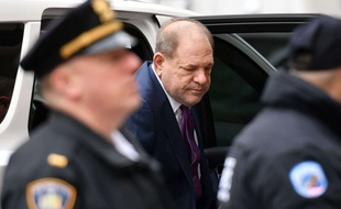 Harvey Weinstein à son arrivée au tribunal à New York, le 27 janvier 2020.