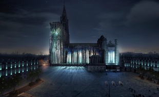 Après le spectacle «La lumière intemporelle», la cathédrale va s'éteindre, pour mieux se (re)découvrir fin octobre, parée de ses nouvelles lumières.