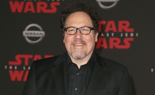 L'acteur et réalisateur Jon Favreau à l'avant-première de «Star Wars - Les Derniers Jedi» à Los Angeles en décembre 2017