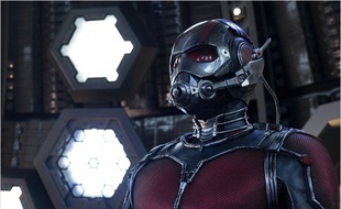 Paul Rudd sous le costume d'Ant-Man