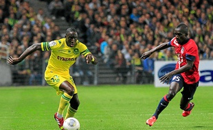 " On a rendu fier le peuple sénégalais ", estime Issa Cissokho, ici sous le maillot nantais, contre Lille.
