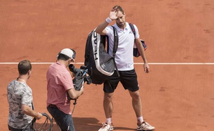Richard Gasquet, le 4 juin 2017 à Roland-Garros.
