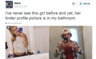 Un Américain a découvert une photo prise dans sa salle de bains en allant sur Tinder.