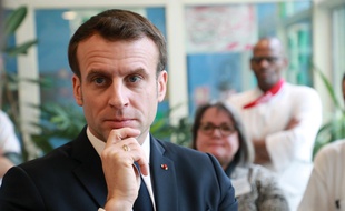 Emmanuel Macron, le 6 mars 2020.