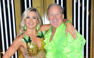 Sean Spicer et la danseuse Lindsay Arnold lors de leur prestation dans «Danse avec les stars».