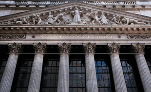 La Bourse de New York à Wall Street le 21 mars 2016