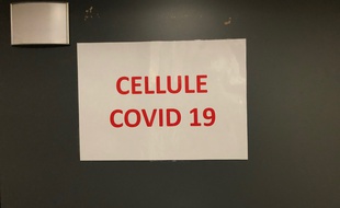 Au sein du SAMU de Toulouse, dans le cadre de la cellule COVID-19 mise en place le 3 mars 2020. (Illustration)