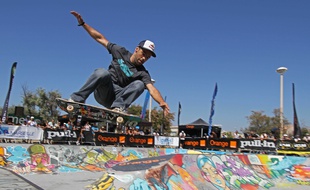 Le bowl de Marseille en 2011, pendant la Orange Freestyle Cup