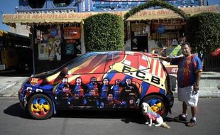 Un fan du Barça, un vrai.