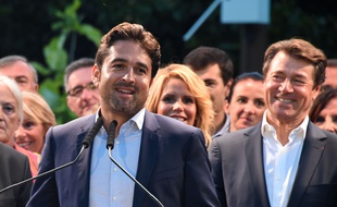 Christian Estrosi et Arnaud Robinet, maires LR.