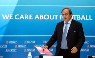 Michel Platini, le 28 août 2015 à Monaco.