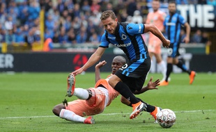 Un match du championnat belge entre Bruges et Anderlecht